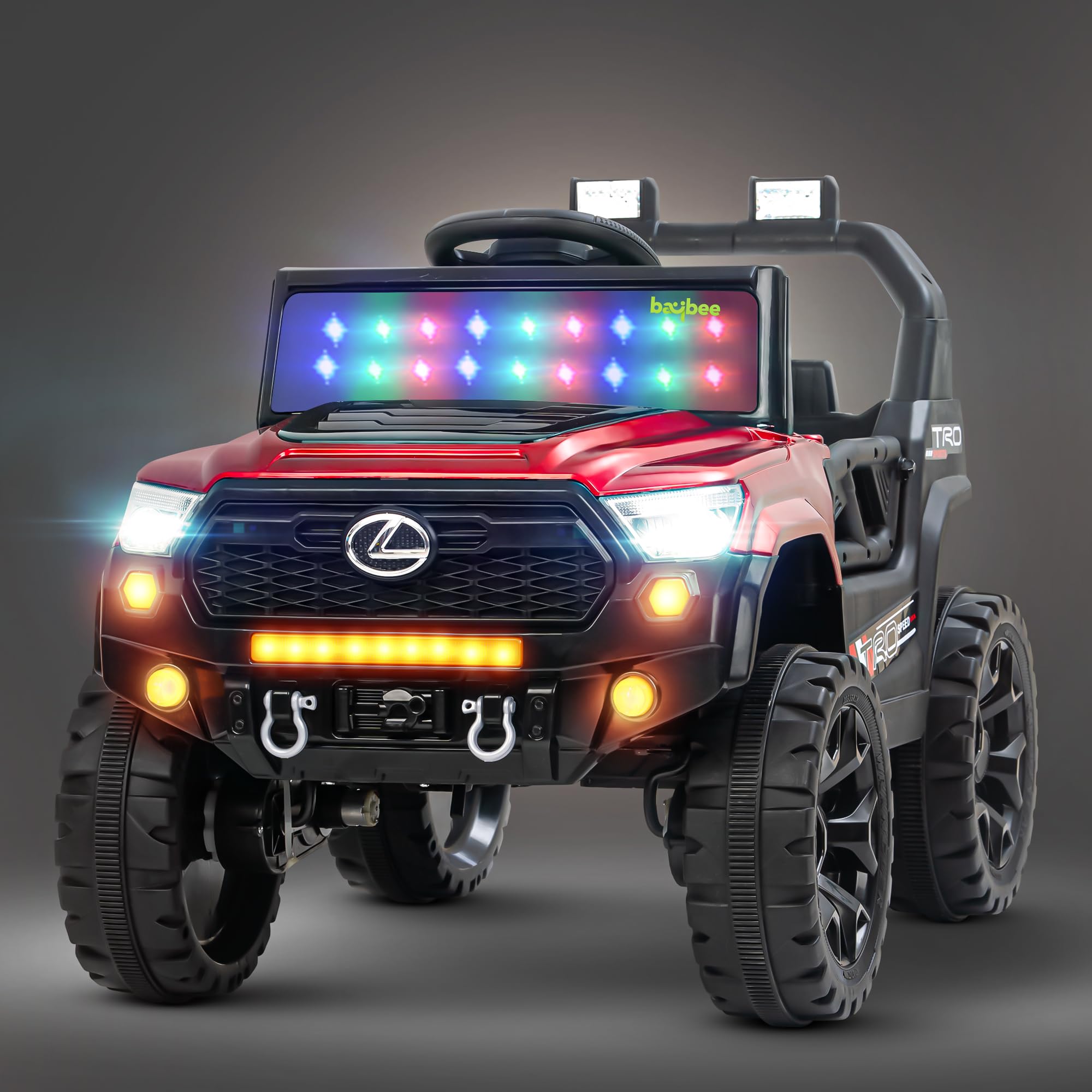 Baybee Glide 4x4 Battery Operated Jeep for Kids