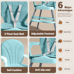 Baybee 2-in-1 Convertible Baby High Chair Baybee India