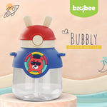 Baybee Bubbly Baby Sipper Water Bottle with Soft Silicone Straw and Adjustable Strap (670ml) BAYBEE