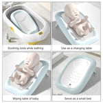 Baybee Frozy Baby Bath tub Seat for Babies | Portable Baby Bather with Anti Non Slip Edges & Suction Cup | Hanging Baby Shower Bath Seat | New Born Baby Bathtub for 0 to 12 Months