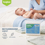 Baybee 400 Pcs Baby Cotton Swab Ear Buds Cleaner, Made of Biodegradable Baybee