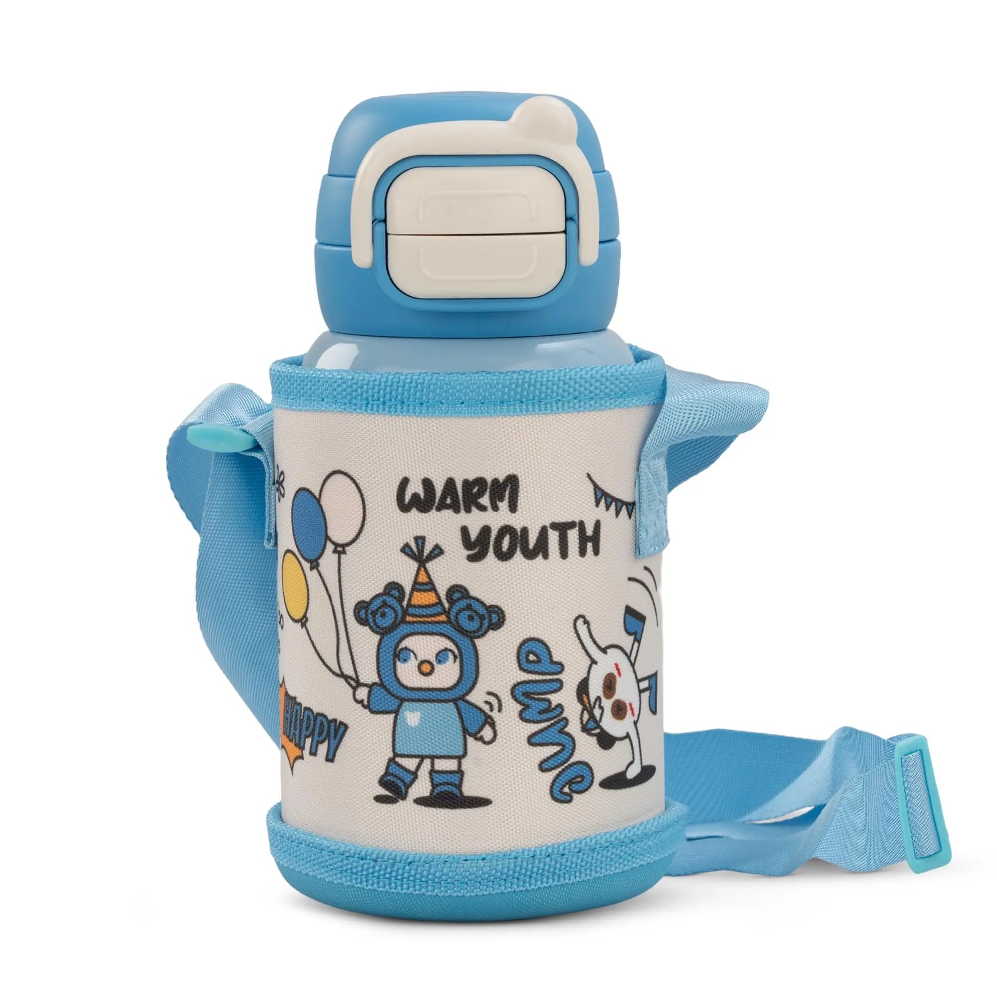 Baybee 2 in 1 Hydro Sipper Bottle for Kids Non-Toxic Water Bottle 500 ml BAYBEE