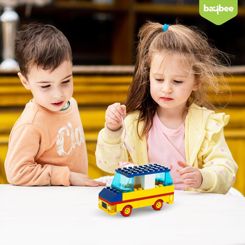 BAYBEE 142 Pcs Bricks Building Blocks for Kids, Educational Activity Toys for Kids BAYBEE