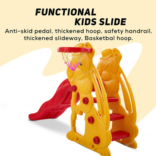 Baybee MEGA Bunny Plastic Super Senior Slide for Kids Garden Slider for Kids BAYBEE