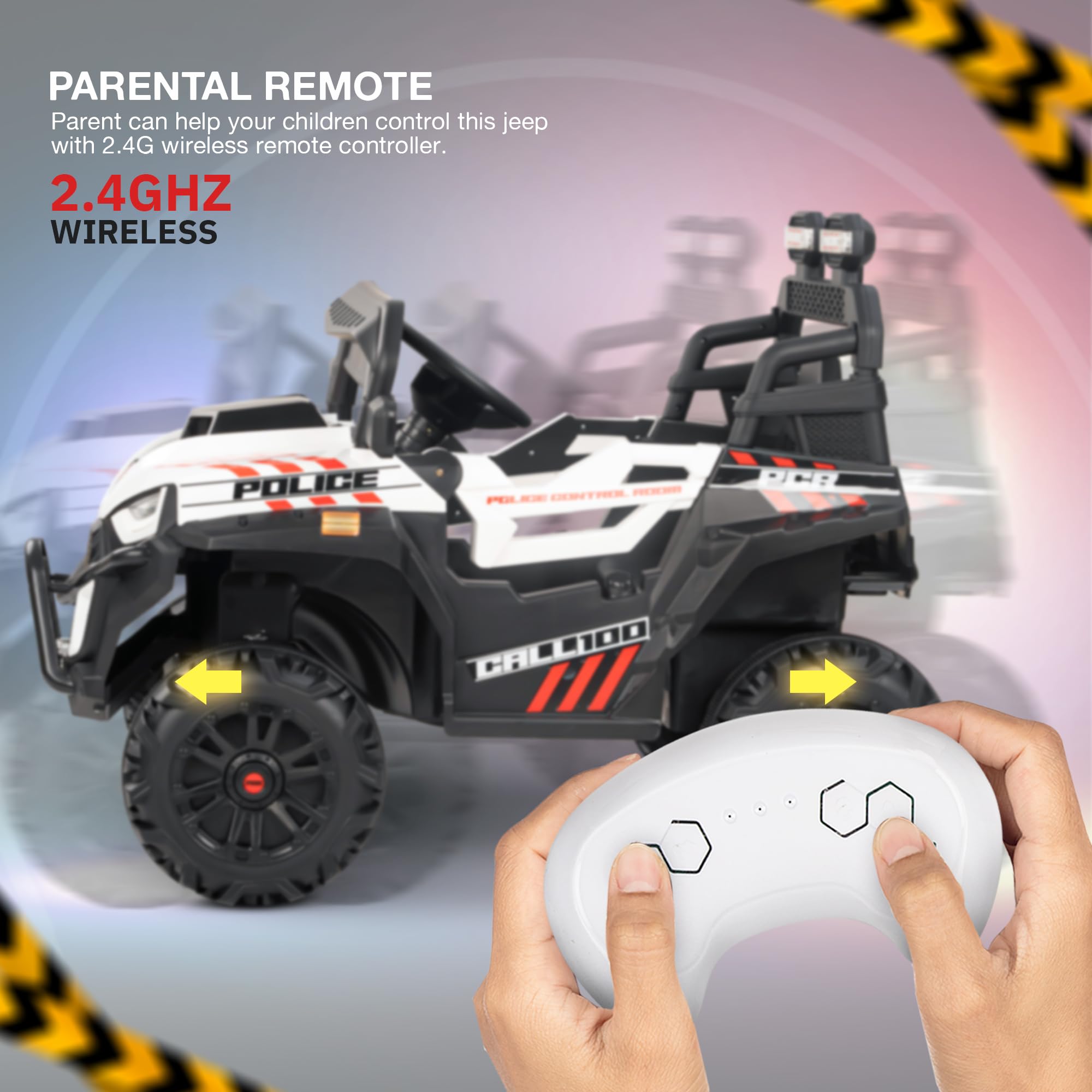 Battery operated jeep for kids sales