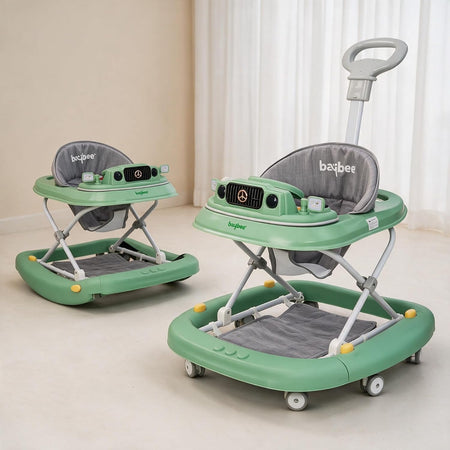 Baybee 2 in 1 Gypsy Baby Walker for Kids with Rocker BAYBEE