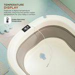 Baybee Aquabee Baby Bath Tub Set for Kids Portable Bathing Tub with Temperature Sensing - Baybee India