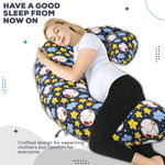 BAYBEE Multifunctional 5 in1 Printed Baby Feeding Pillow for Mother- Nursing Pillow-Original