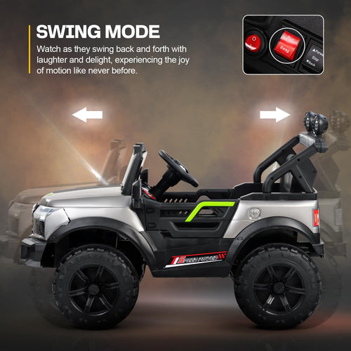 Baybee Ceyato Battery Operated Jeep for Kids with Light & Music Kids to Drive 3 to 8 Years Boy Girl Baybee India