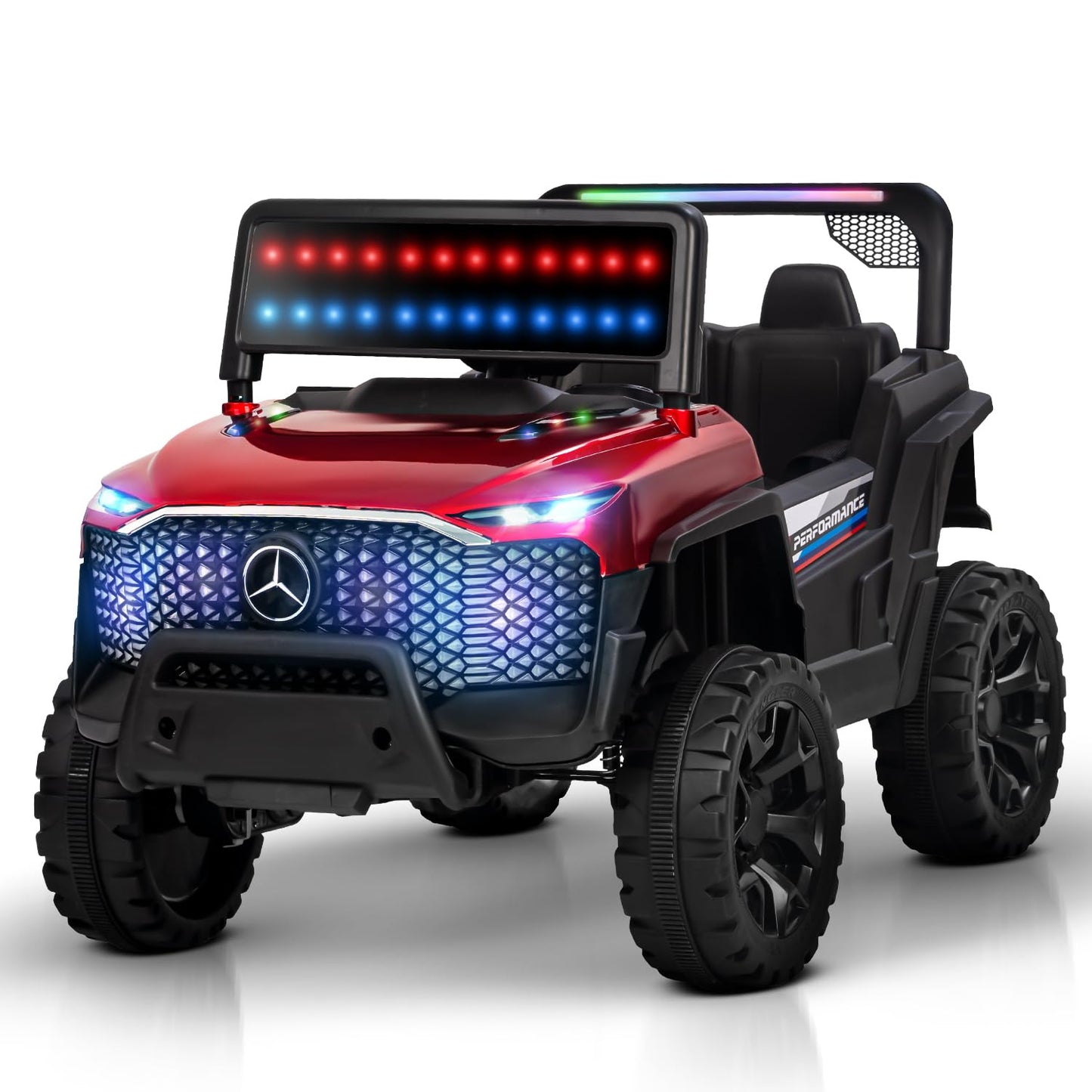 Baybee Rovera 4×4 Battery Operated Jeep for Kids, Ride on Toy Kids Car with RGB Windshield Light & Music | Baby Big Battery Car Toys for Kids | Electric Jeep Car for Kids to Drive 2 to 6 Years