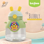Baybee Bubbly Baby Sipper Water Bottle with Soft Silicone Straw and Adjustable Strap (670ml) BAYBEE