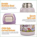 Baybee 2 in 1 Hydro Sipper Bottle for Kids Non-Toxic Water Bottle 500 ml BAYBEE