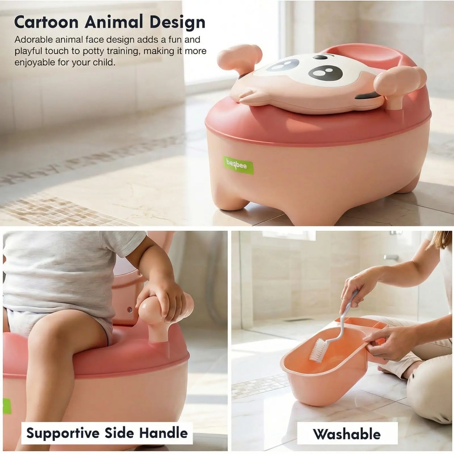 Baybee Potty Seat for Kids with Anti-Skid Base Baybee India