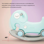 Baybee 2 in 1 Baby Horse Push Ride on Car with Rocker for Kids with Anti slip Handle (Horse) BAYBEE