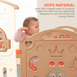 Baybee Kids Playards Playpen for Babies, Smart Portable Baby Activity with Safety Door Lock & Side Guard-  Upto 5 Years boys Girls (12 Panels) BAYBEE
