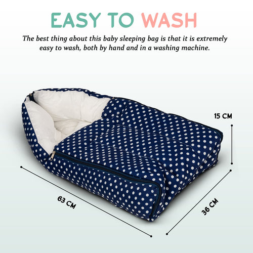 BAYBEE 3 in 1 Baby's Cotton Bed Cum Carry Bed, Printed Baby Sleeping Bag-Baby Bed BAYBEE