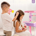 Baybee Pretend Play Fashion 3 in 1 Beauty Makeup Kit with Dressing Table Set Toys for Kids BAYBEE