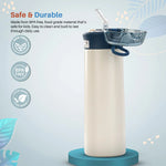Baybee Dreamer Sipper Water Bottle with Straw for Kids (500ml) BAYBEE