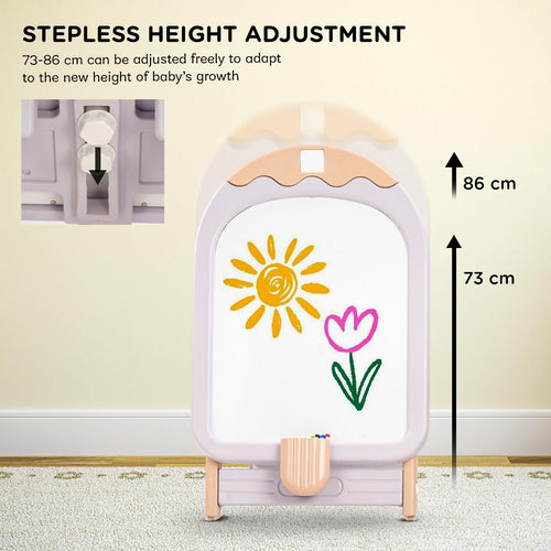 Baybee Kids Magnetic Drawing Board with Whiteboard & Storage Tray BAYBEE