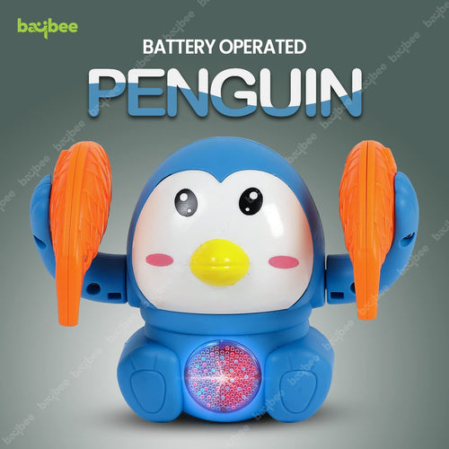 Baybee Tumbling Penguin Musical Toys For Baby Kids,Crawling Toys With 360 Spinning BAYBEE