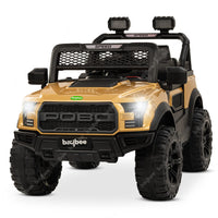 Baybee Kids Battery Operated Jeep for Kids Ride on Toy Kids Car with RGB Light & Music