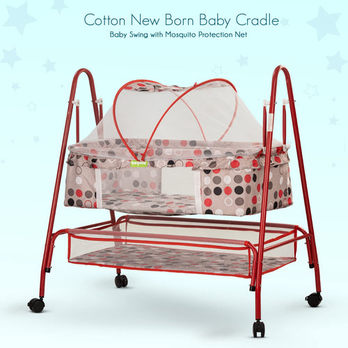 BAYBEE Arise Baby Swing Cradle for Baby with Mosquito Net, Palna Jhula for Baby BAYBEE