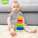 Baybee Plastic Teddy Stacking & Sorting Rings Toys Baybee