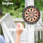 BAYBEE Magnetic Dartboard for Kids & Adults with 4 Non Pointed Darts, Indoor Outdoor Magnetic Score Dart Board Games for Kids BAYBEE