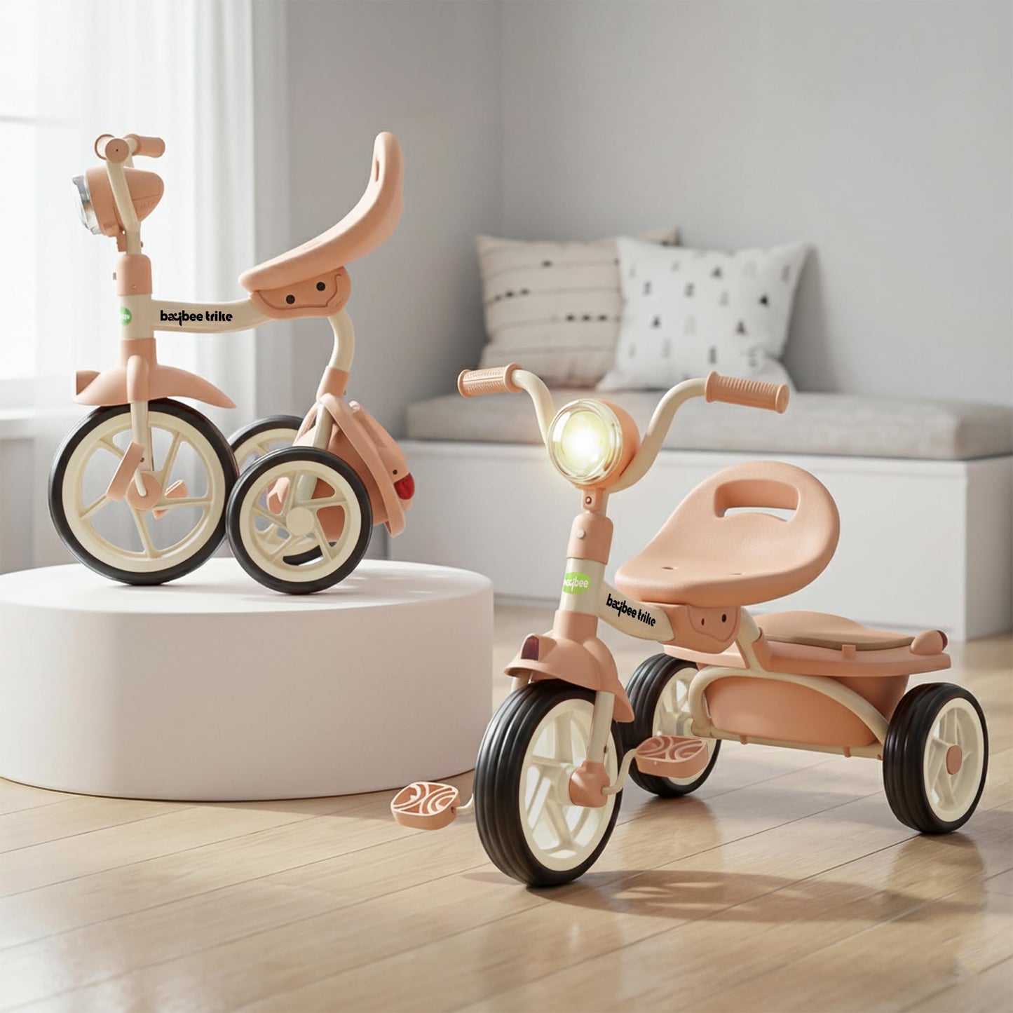 Baybee Flyer Baby Tricycle for Kids, Smart Plug & Play Kids Cycle BAYBEE