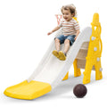Baybee 2 in 1 Caste Sliders for Kids, Foldable Garden Kids Slider with Basketball Hook Baybee India