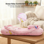 Baybee SafeDreams Series Baby Bedding Set for New Born Baby Mosquito Net & Neck Pillow, Sleeping Nest BAYBEE