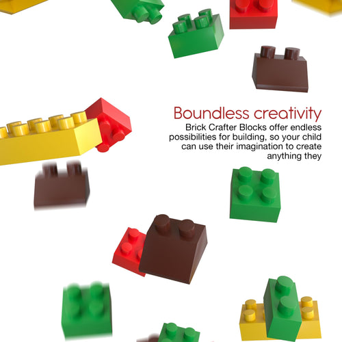 BAYBEE 3 in 1 Town of House DIY Plastic Building Blocks Toys for Kids Baybee