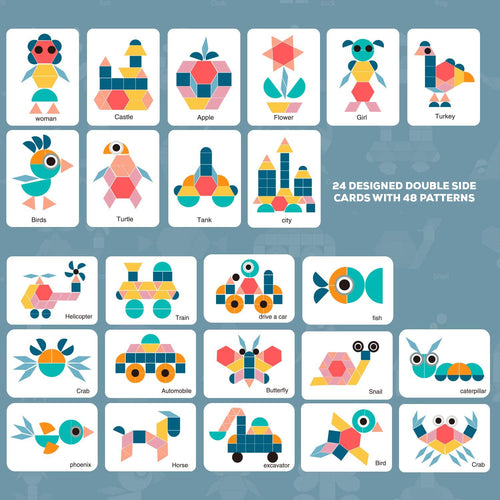 Baybee Wooden Creative Shape Puzzle for Kids BAYBEE