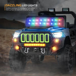 Baybee Blitzer 4×4 Battery Operated Jeep for Kids, Ride on Toy Car with RGB Windshield Light Baybee India