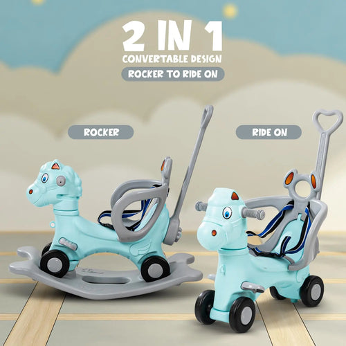 Baybee 3 in 1 Baby Horse Rider Kids Ride On Car for Kids BAYBEE