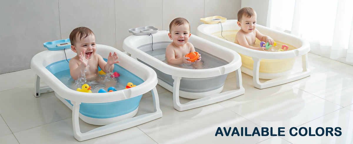 Baybee Tubby Bath Tub for Baby, Foldable Baby Bathtub for Kids — slide 2