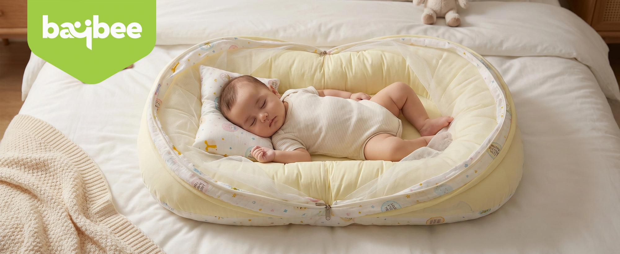 BAYBEE Muslin Cotton Baby Bedding Set for New Born — slide 1