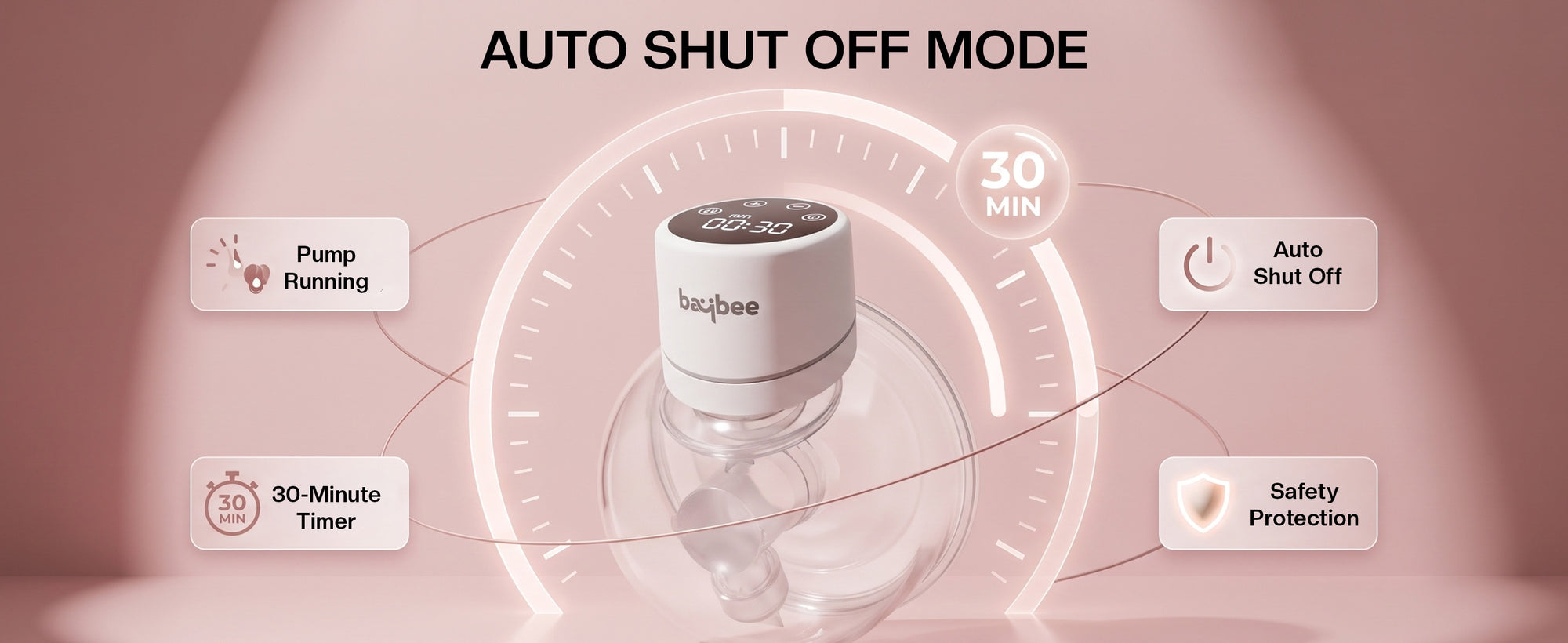 Baybee Elora Wearable Electric Breast Pump for Mothers — slide 1
