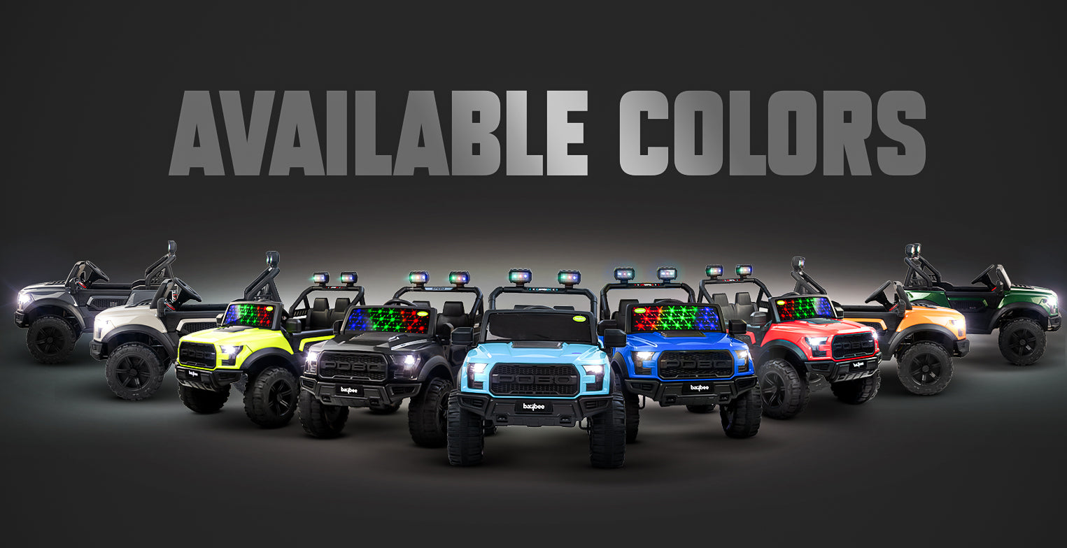 Baybee Bronco Battery Operated Jeep for Kids RGB Windshield Light & Music — slide 2