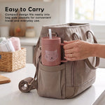 Brown Baby Feeding Cup