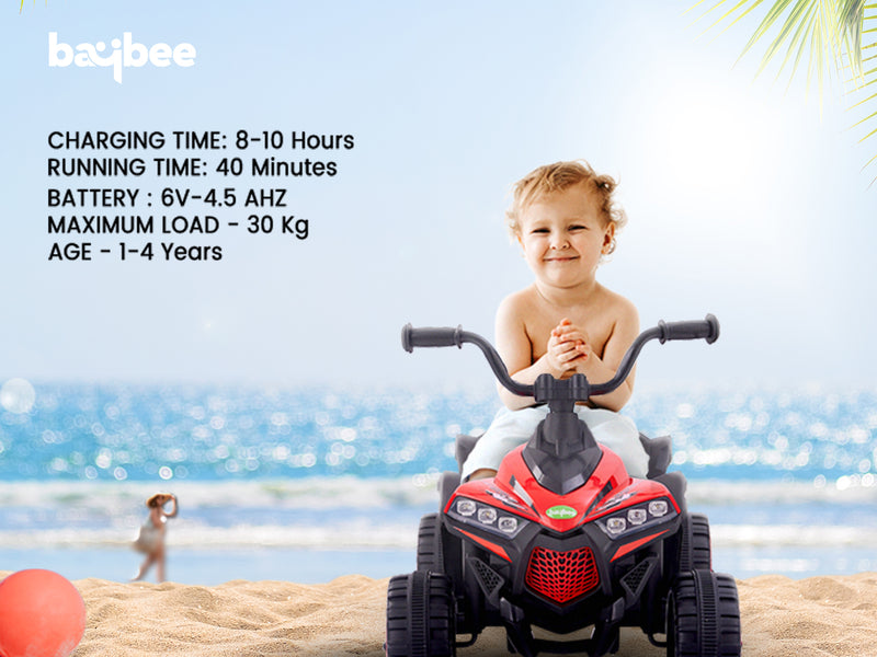 Baybee Monster ATV Rechargeable Battery Operated Electric Kids Bike — slide 2