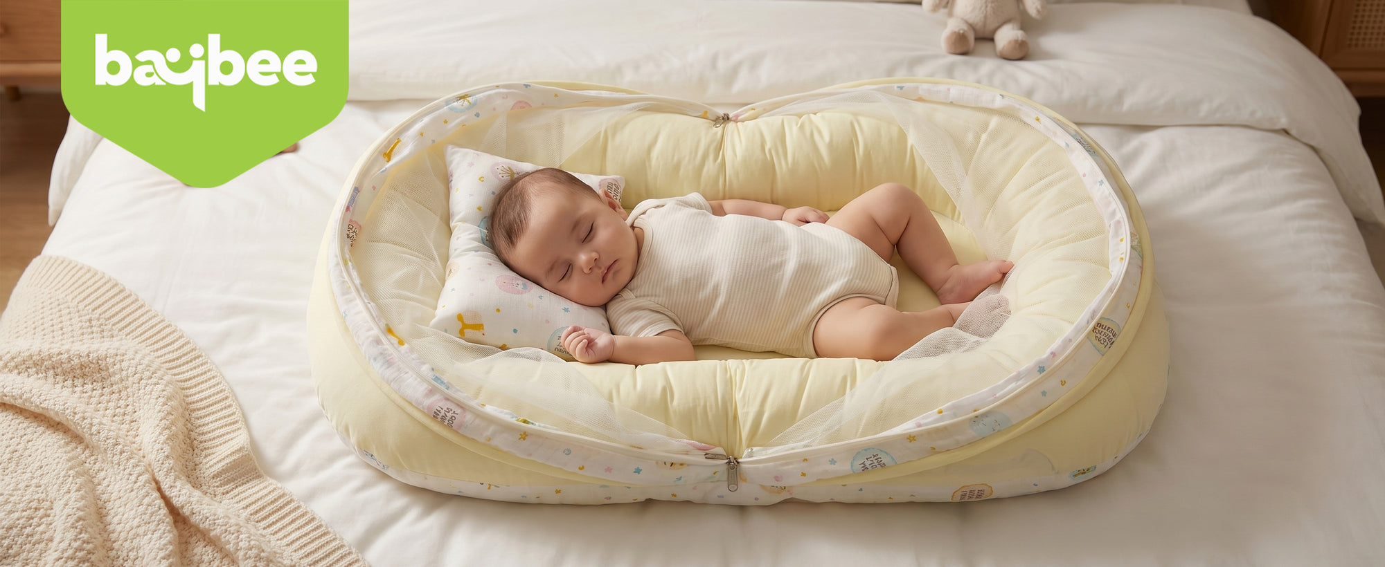 BAYBEE Muslin Cotton Baby Bedding Set for New Born — slide 1