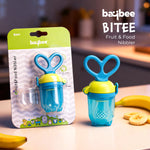 Baybee Silicone Fruit Nibbler & Baby Food Feeder Baby Teether & Pacifier Baybee India