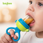 Baybee Silicone Fruit Nibbler & Baby Food Feeder Baby Teether & Pacifier Baybee India