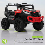 Baybee Terrago Battery Operated Jeep for Kids, Ride on Toy Baby Car with Light & Music BAYBEE
