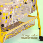BAYBEE Arise Baby Swing Cradle for Baby with Mosquito Net, Palna Jhula for Baby BAYBEE