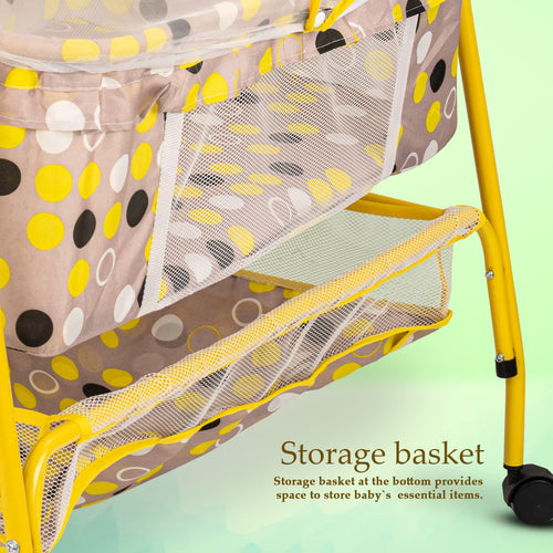 BAYBEE Arise Baby Swing Cradle for Baby with Mosquito Net, Palna Jhula for Baby BAYBEE