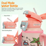 Baybee 2 in 1 Hydro Sipper Bottle for Kids Non-Toxic Water Bottle 500 ml BAYBEE