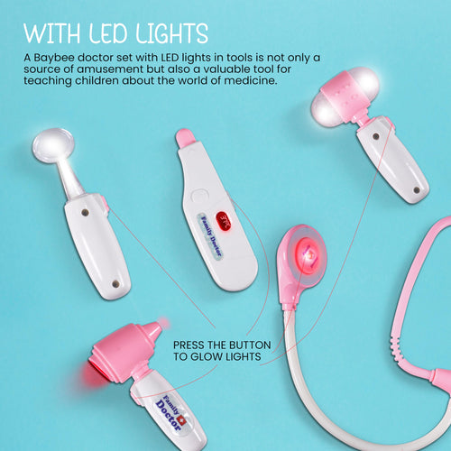 Doc-in-a-Box 3 in 1 Portable Pretend Play Doctor Set BAYBEE