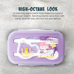 Baybee TiffinTote Lunch Box for School Kids with Spoon & Fork (1050ml LB with 500ml WB) BAYBEE